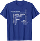 Chess Player Gift Ideas Chess Terms T-Shirt - T-Shirt | Royal