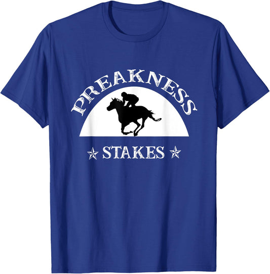 Preakness Horse Racing Shirts Women Stakes Apparel T-Shirt - T-Shirt | Royal
