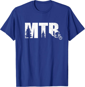 Mountain Biker Gifts Women Kids Mtb Biking T-Shirt - T-Shirt | Royal