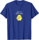 Peace Was Never An Option - Cute Funny T-Shirt - T-Shirt | Royal