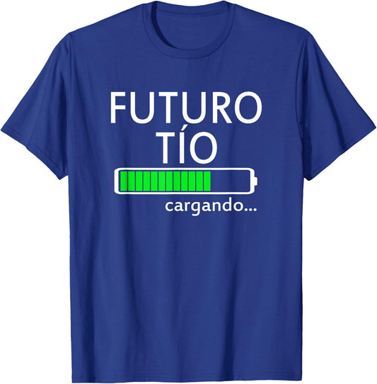 Futuro Tio Cargando Spanish Uncle Pregnancy Announcement T-Shirt - T-Shirt | Royal