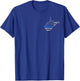 West Virginia US Thin Blue Line Flag Police Officer Cop T-Shirt - T-Shirt | Royal