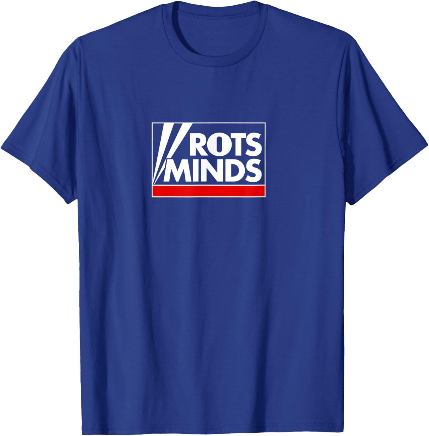 Rots Minds Faux News Channel T-Shirt - T-Shirt | Royal