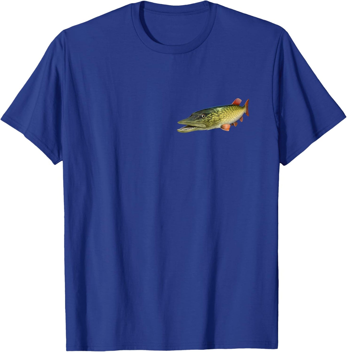 Northern Pike Fishing T-Shirt - T-Shirt | Royal