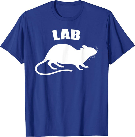 Lab Rat Laboratory Researcher Graduate Student Research Gift T-Shirt - T-Shirt | Royal