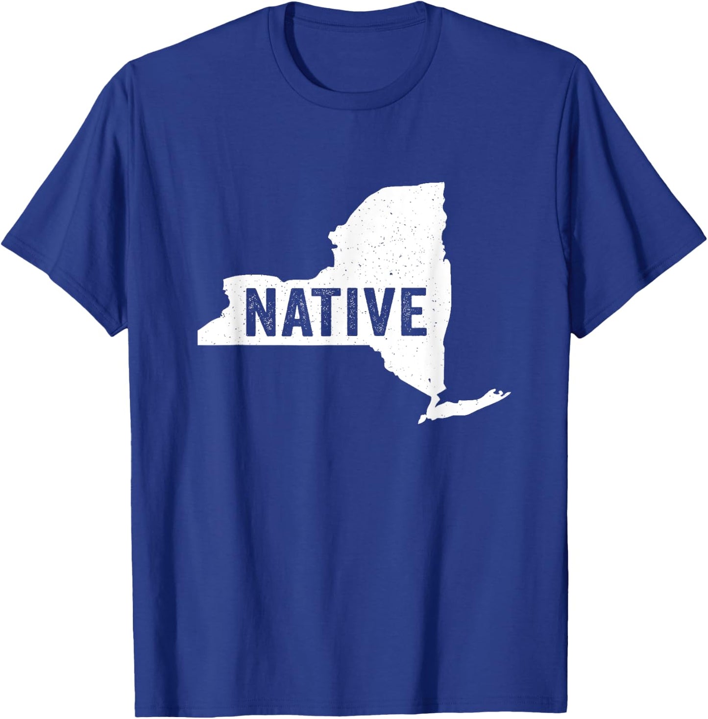 Native New Yorker Patriotic American Born USA New York Love T-Shirt - T-Shirt | Royal