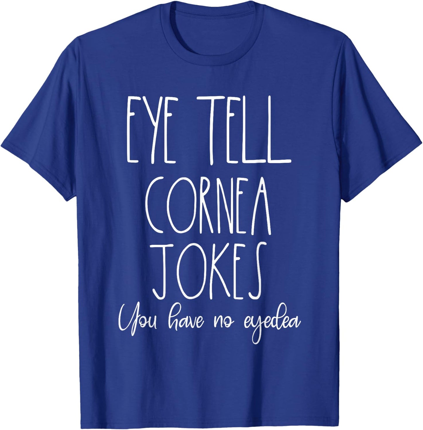 Funny Optometrist Gifts For Eye Doctor Optician Eye Tech T-Shirt - T-Shirt | Royal