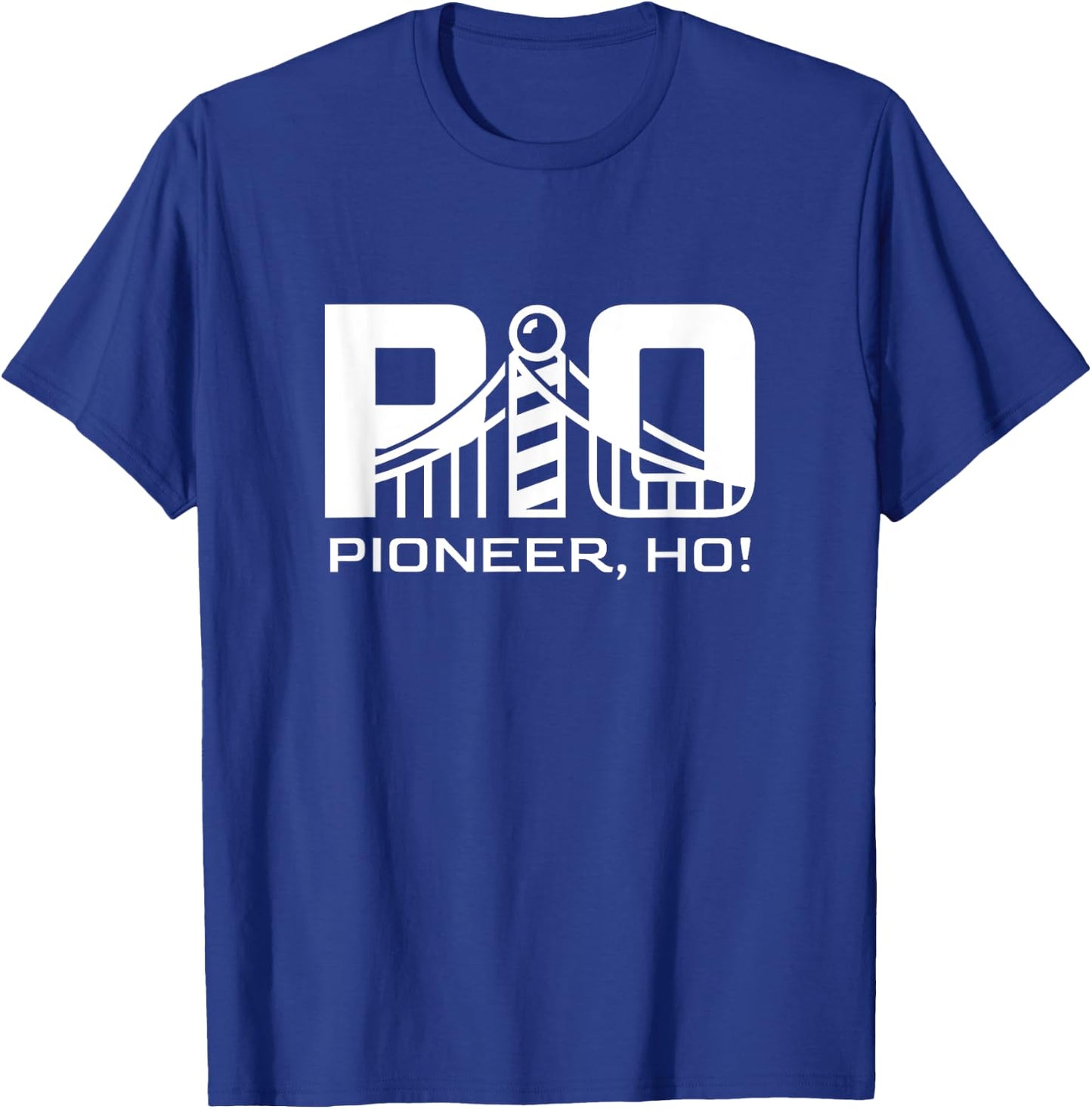 Pioneer, Ho! T-Shirt - T-Shirt | Royal