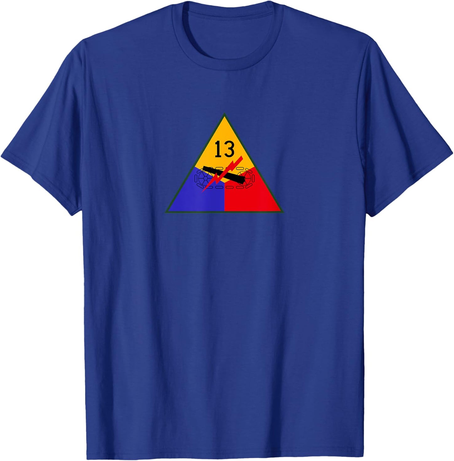 13th Armored Division Shirt Army WWII Black Cats T-Shirt - T-Shirt | Royal