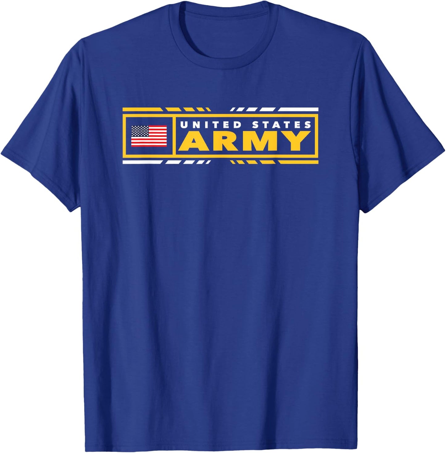 Army United States Military Zone Black Officially Licensed T-Shirt - T-Shirt | Royal