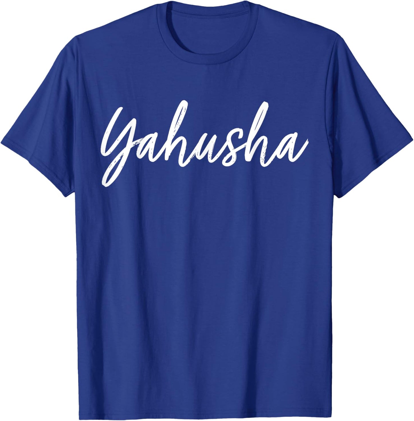 Yahusha Script T-Shirt - T-Shirt | Royal