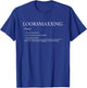 Looksmaxxing Definition Funny Mogging Meme T-Shirt - T-Shirt | Royal