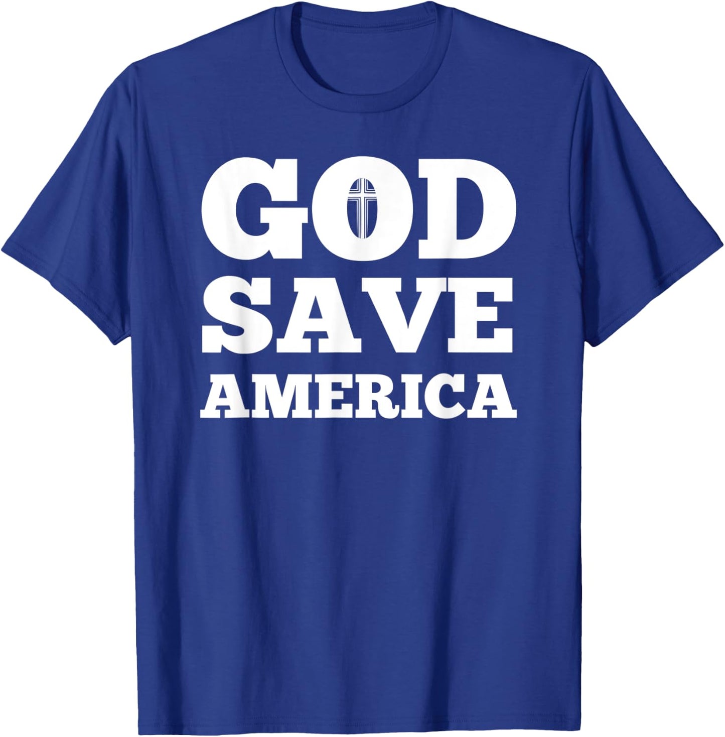 God Save America T-Shirt - T-Shirt | Royal