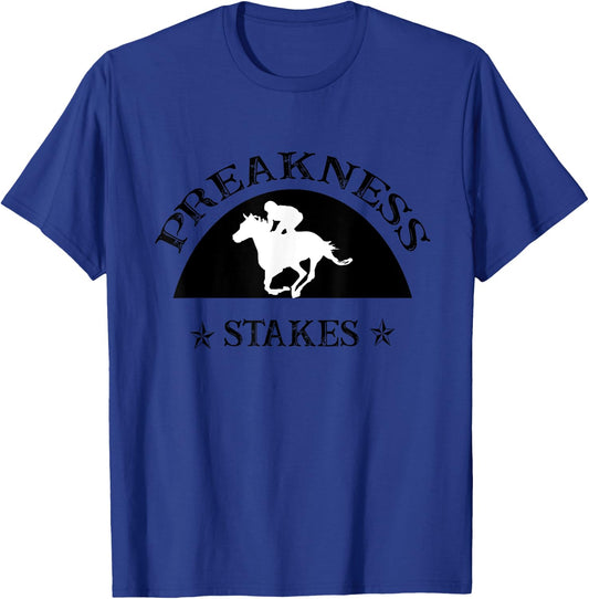 Preakness Horse Racing Shirts Women Stakes Apparel T-Shirt - T-Shirt | Royal