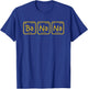 Funny Chemistry Yellow Banana Periodic Table Food Lover Gift T-Shirt - T-Shirt | Royal