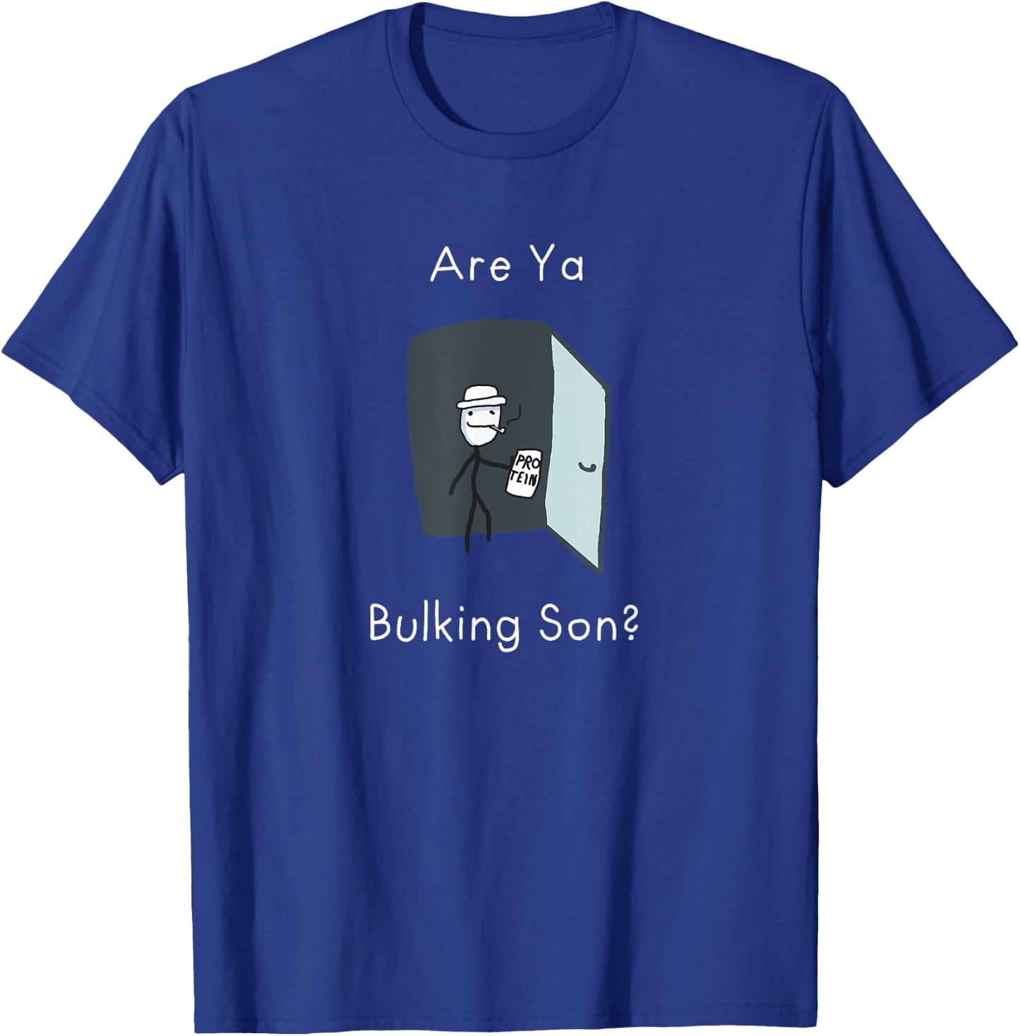 Are Ya Bulking Son Gym Meme T-Shirt - T-Shirt | Royal