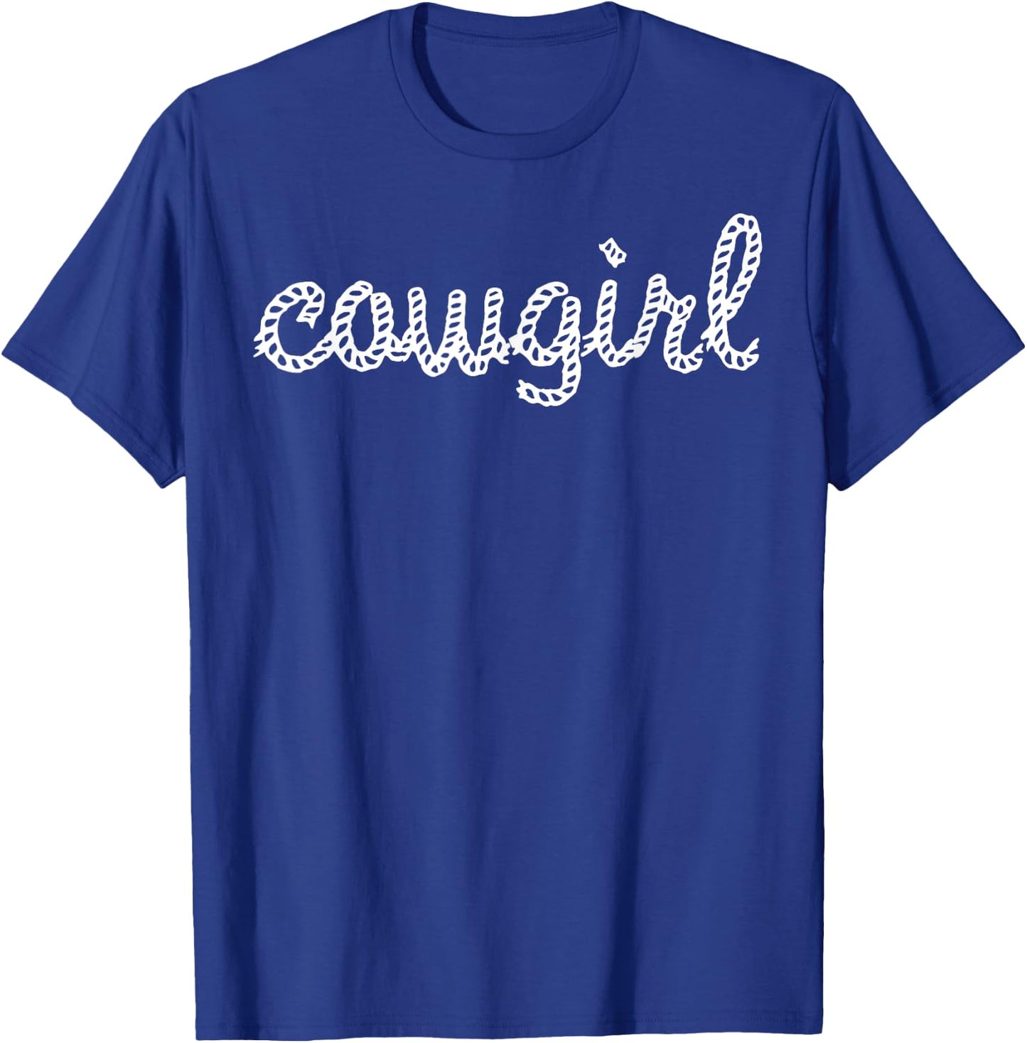 Cowgirl - Cow Girl, Horse, Equestrian T-Shirt - T-Shirt | Royal