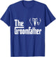 Stepfather Groom Father Rehearsal Husband Grooms Dad Bestmen T-Shirt - T-Shirt | Royal