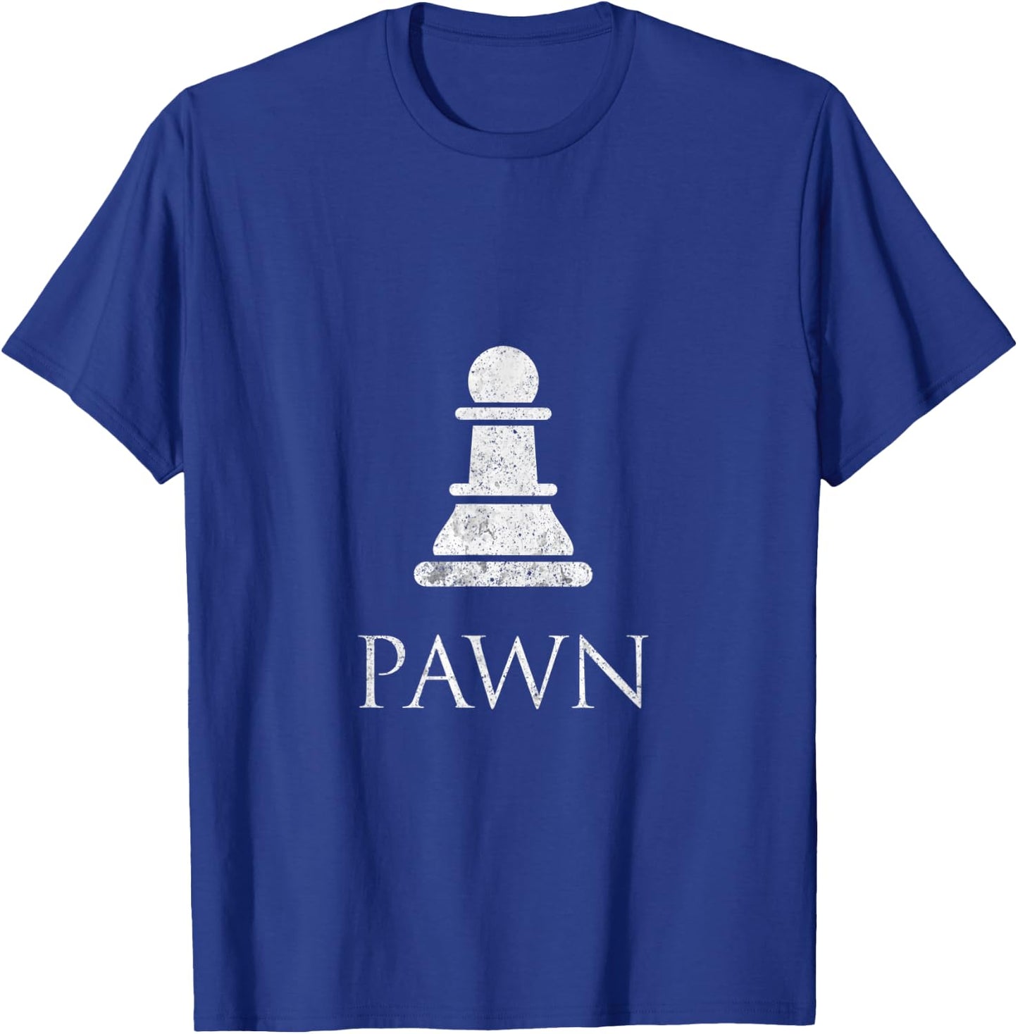 Pawn Chess Piece Game Matching Simple Halloween Costume T-Shirt - T-Shirt | Royal