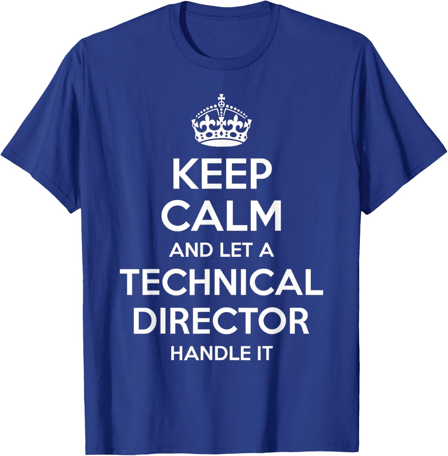 TECHNICAL DIRECTOR Gift Funny Job Title Profession Birthday T-Shirt - T-Shirt | Royal