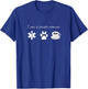 EMT Dogs Coffee Shirt Dog Lover EMT Coffee Lover Gift T-Shirt - T-Shirt | Royal