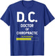 Doctor Of Chiropractic Student Future Chiropractor T-Shirt - T-Shirt | Royal
