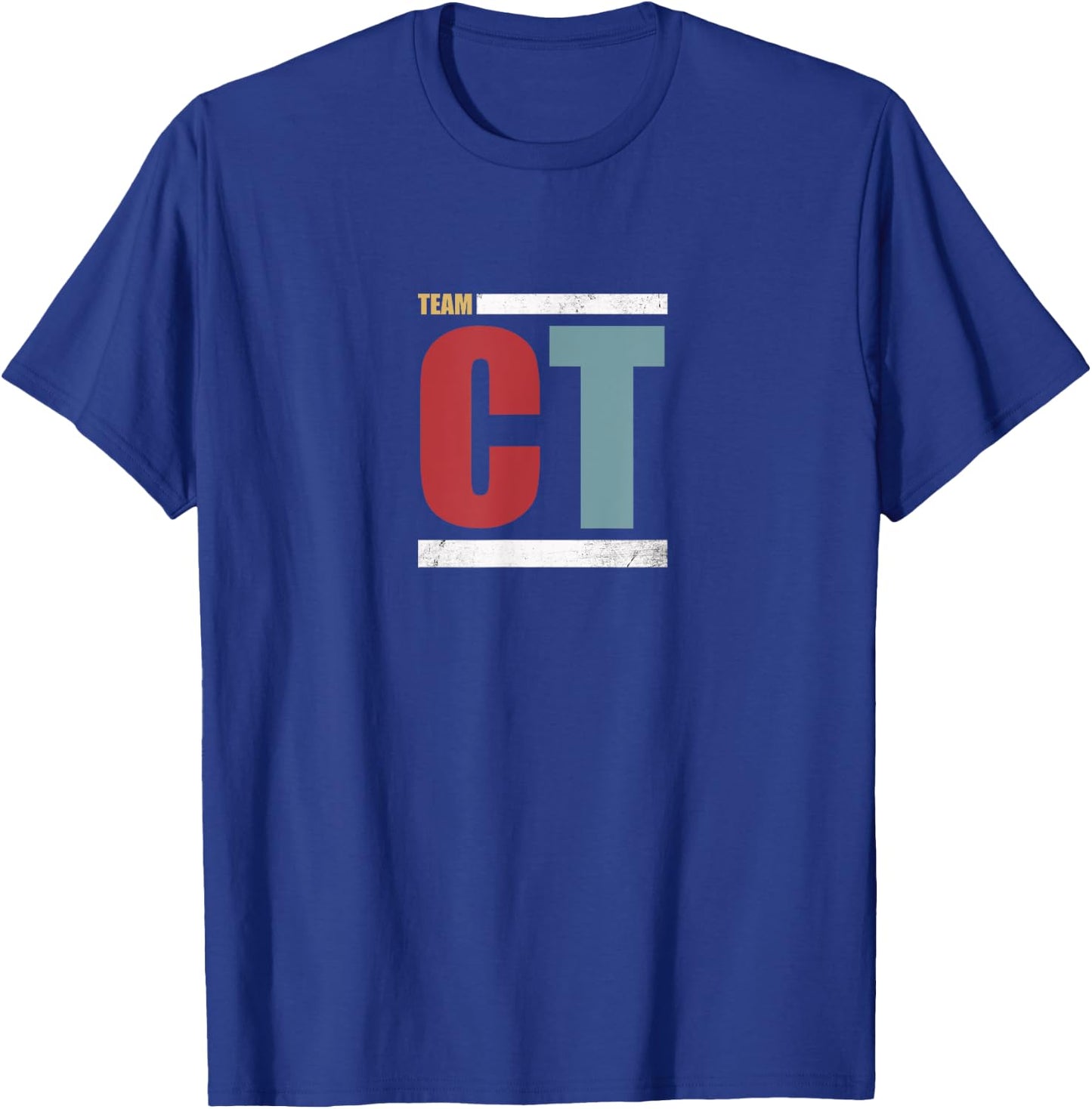 Team CT Challenge (Distressed) T-Shirt - T-Shirt | Royal