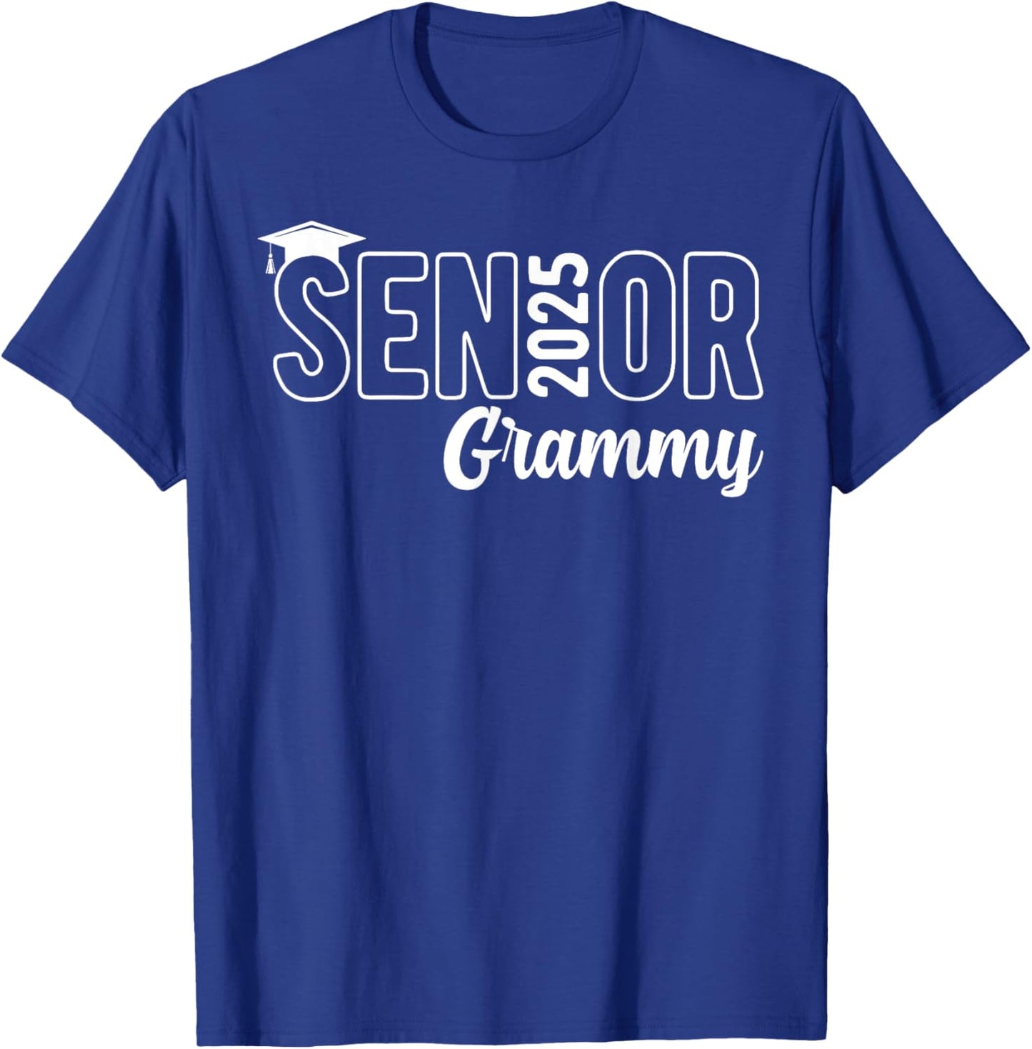 Proud Senior Grammy 2025 Senior 2025 Class Of 2025 T-Shirt - T-Shirt | Royal