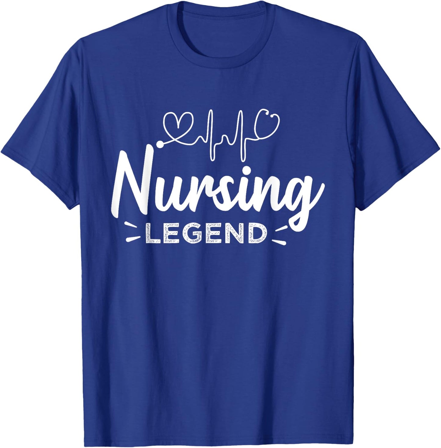 Nursing Legend - Cute RN Gift Healthcare Nurse T-Shirt - T-Shirt | Royal