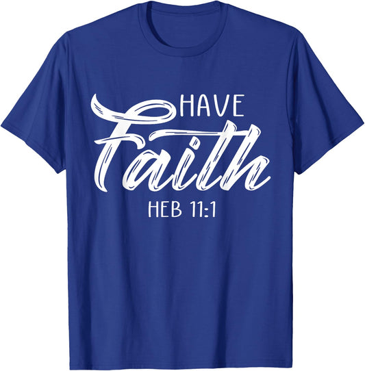 Faith Hope Love Shirt Christian Plus Size Women Bible Verse T-Shirt - T-Shirt | Royal