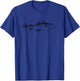 Cod Fish Graphic Fisherman T-Shirt - T-Shirt | Royal
