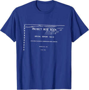 Project Blue Book T-Shirt - T-Shirt | Royal