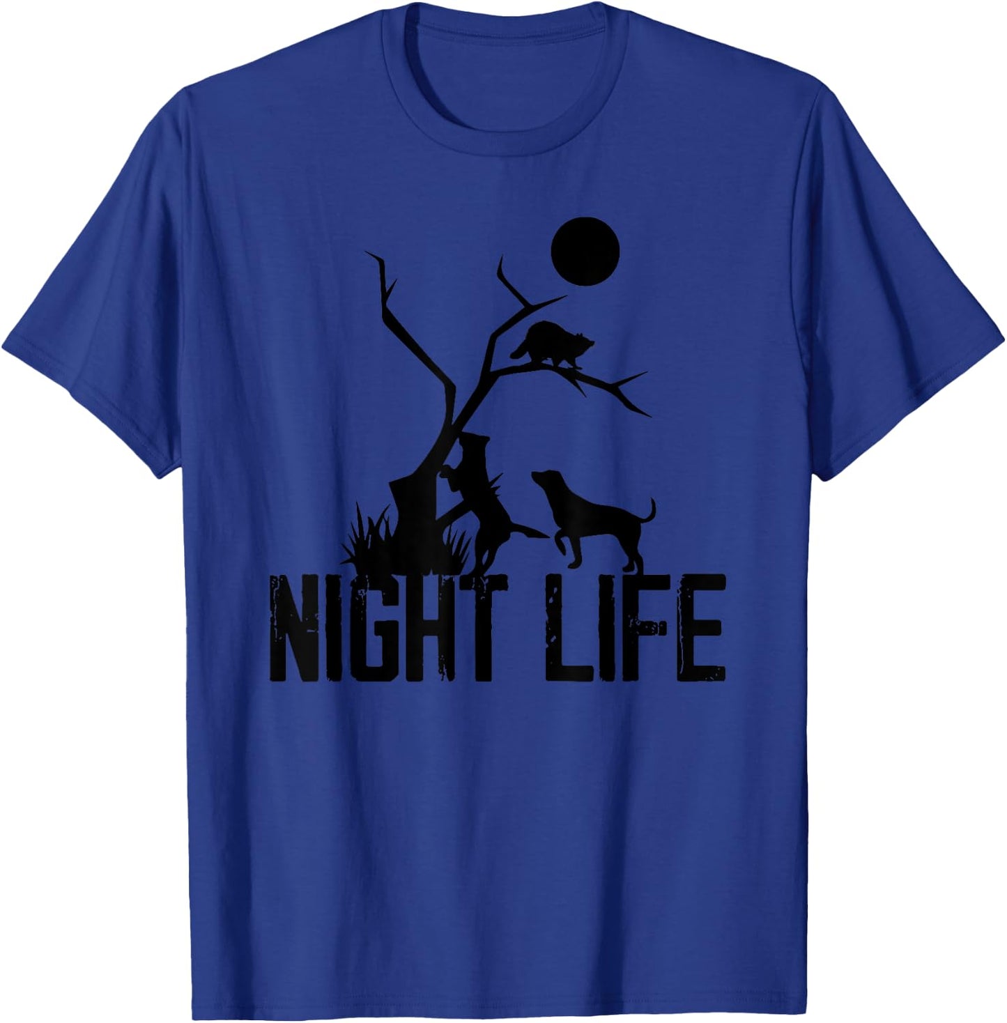 Coon Hound Hunting Night Life Hunting Dog Coon Hunting Women T-Shirt - T-Shirt | Royal