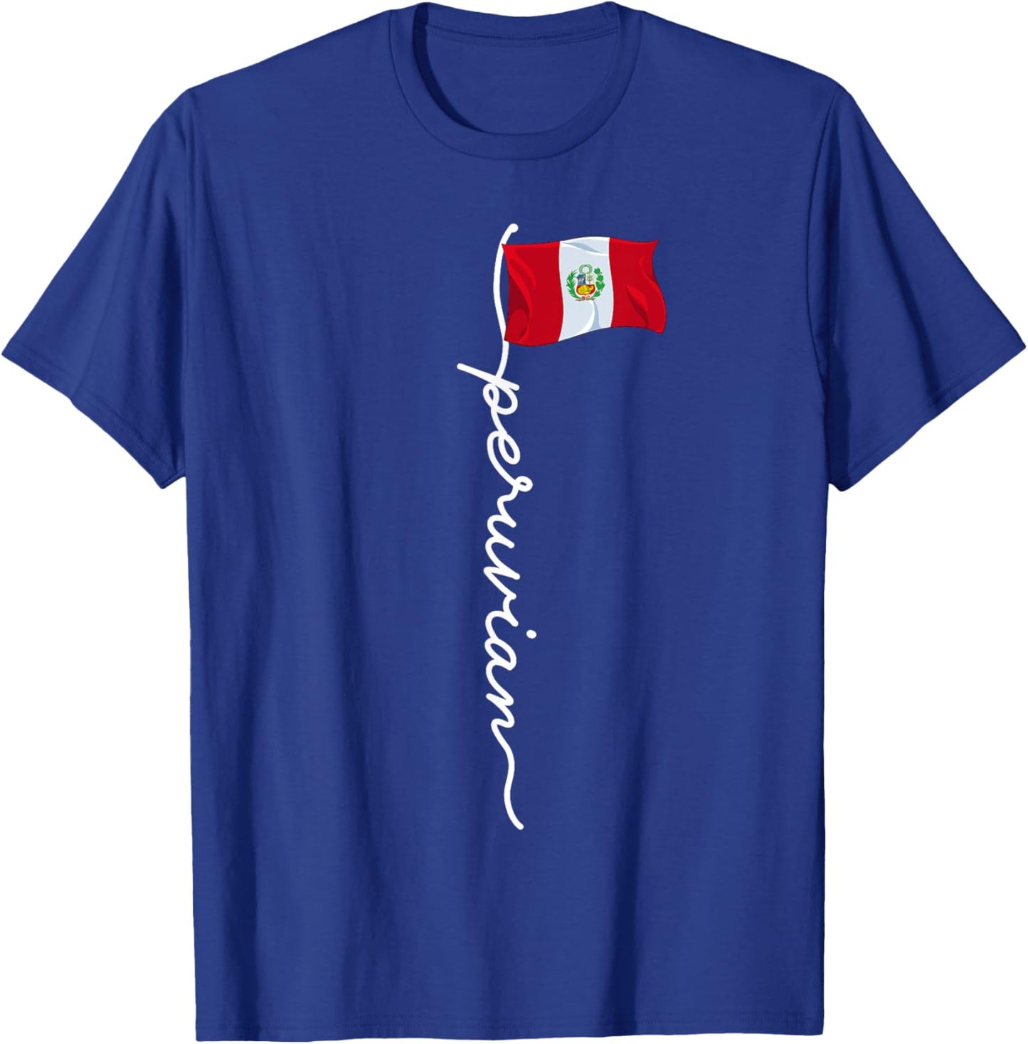 Peru Signature Peruvian , Small, Black T-Shirt - T-Shirt | Royal