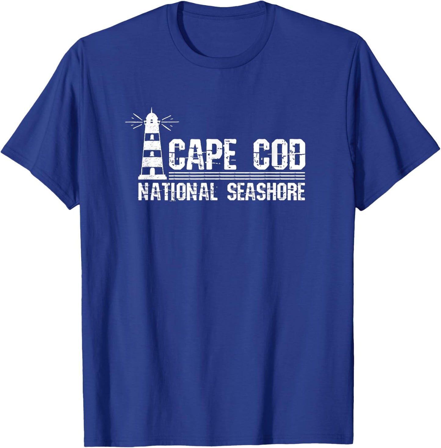 Lighthouse Cape Cod National Seashore T-Shirt - T-Shirt | Royal