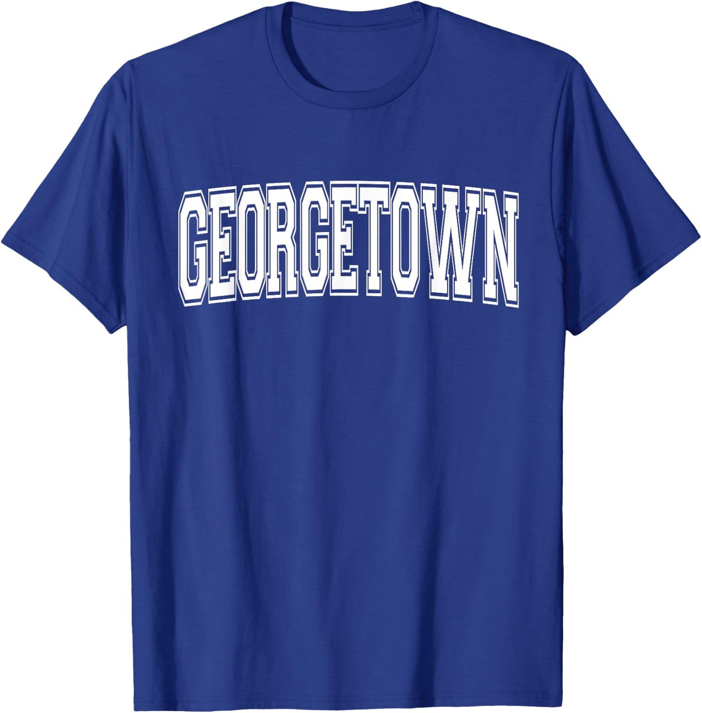 GEORGETOWN TX TEXAS USA Vintage Sports Varsity Style T-Shirt - T-Shirt | Royal