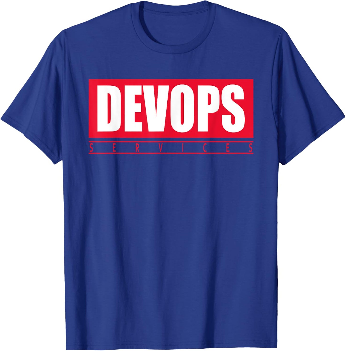 Devops marvelous logo T-Shirt - T-Shirt | Royal