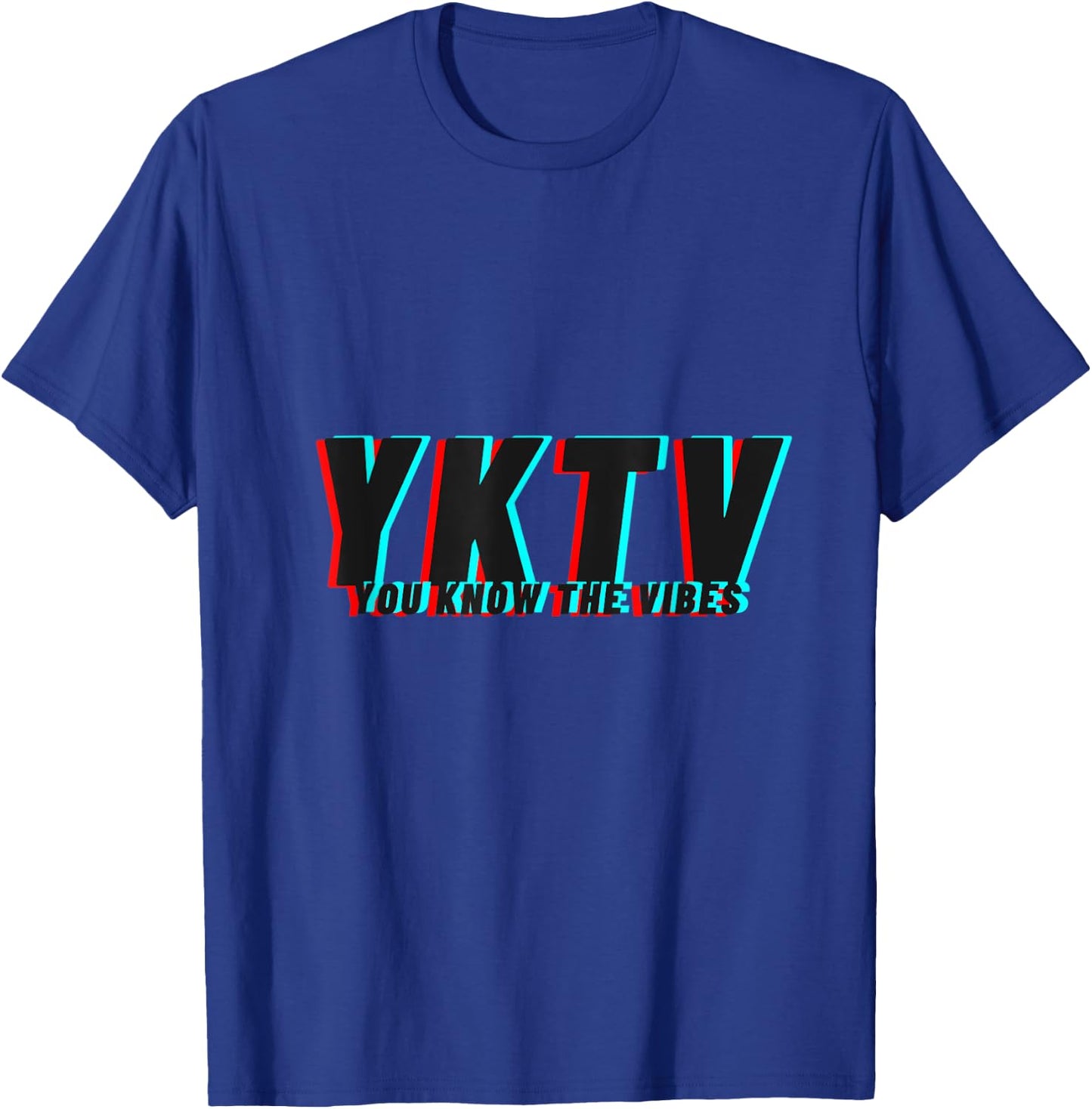 YKTV You Know The Vibes T-Shirt - T-Shirt | Royal