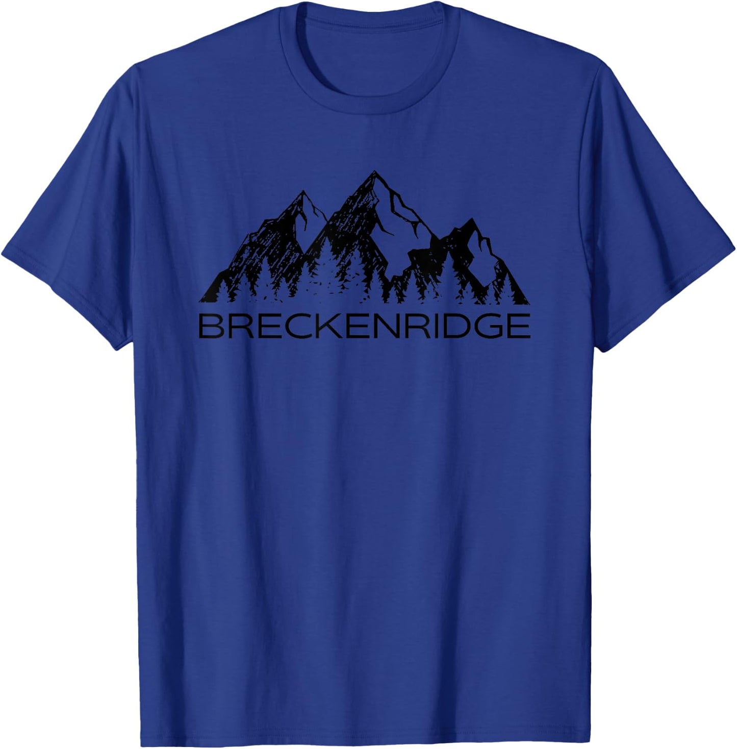 Breckenridge Women | Breckenridge Colorado T-Shirt - T-Shirt | Royal