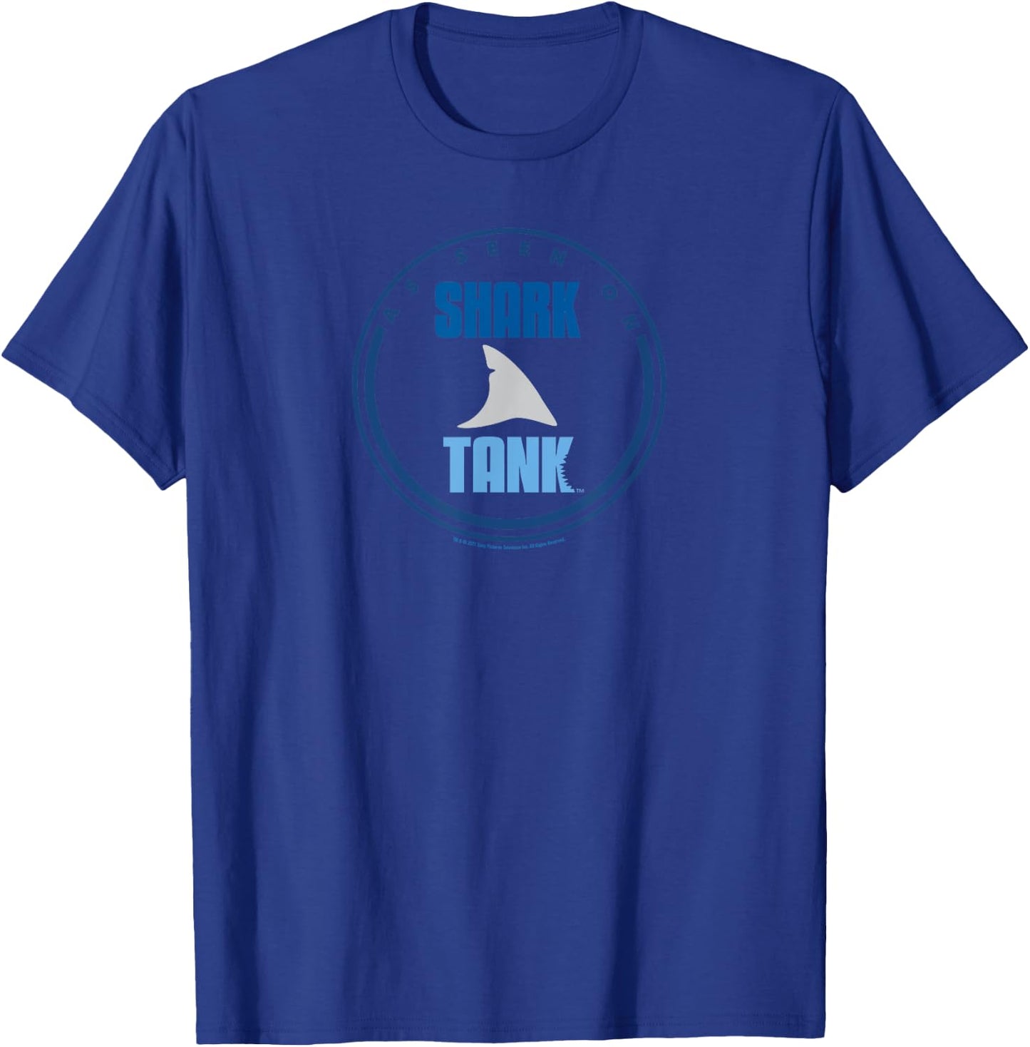 Shark Tank As Seen On T-Shirt - T-Shirt | Royal
