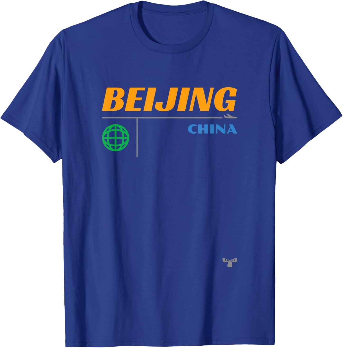Beijing Mid Century T-Shirt - T-Shirt | Royal