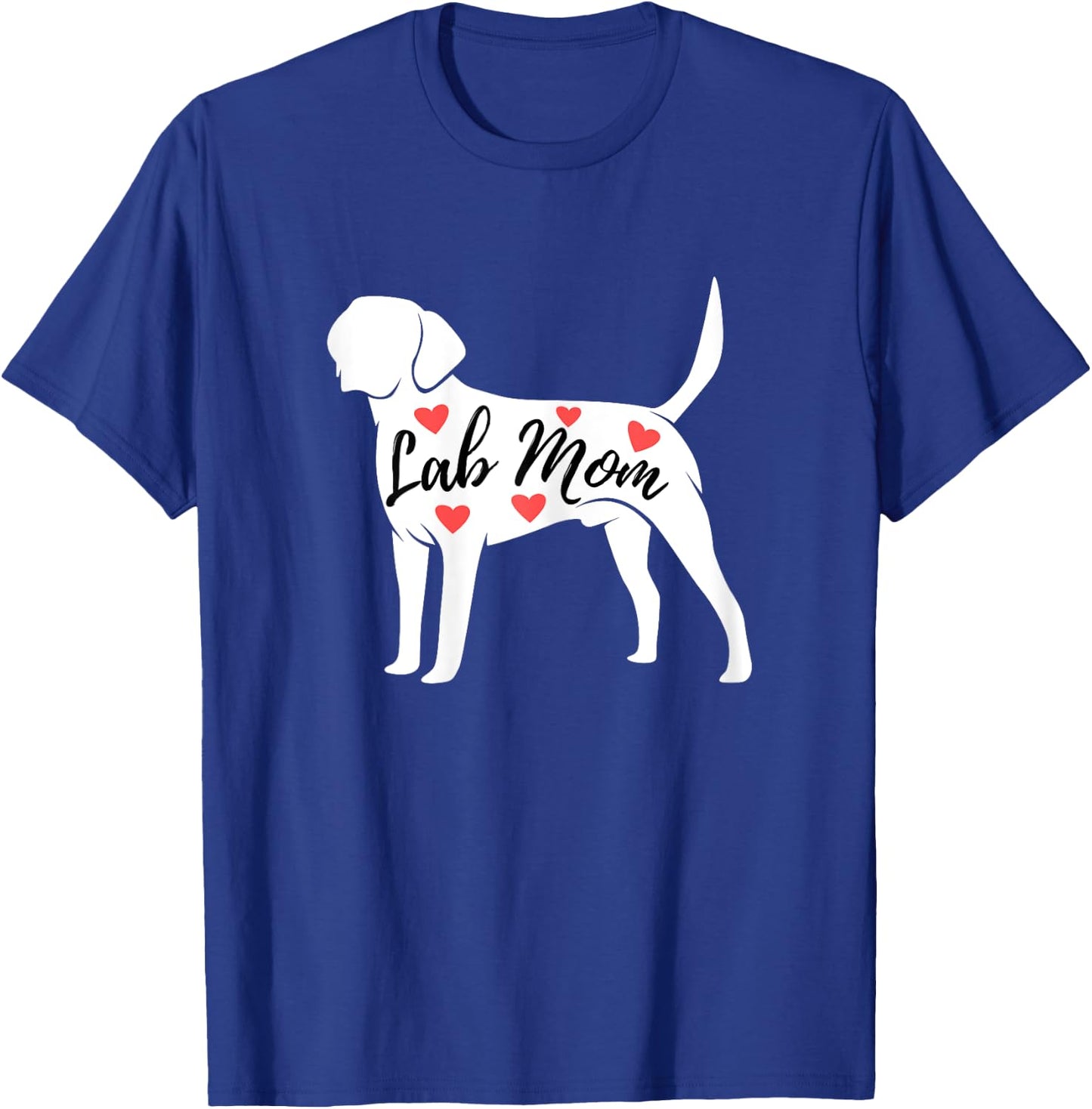 Lab Mom - Labrador Retriever Lover Dog Owner Pet Girls Kids T-Shirt - T-Shirt | Royal