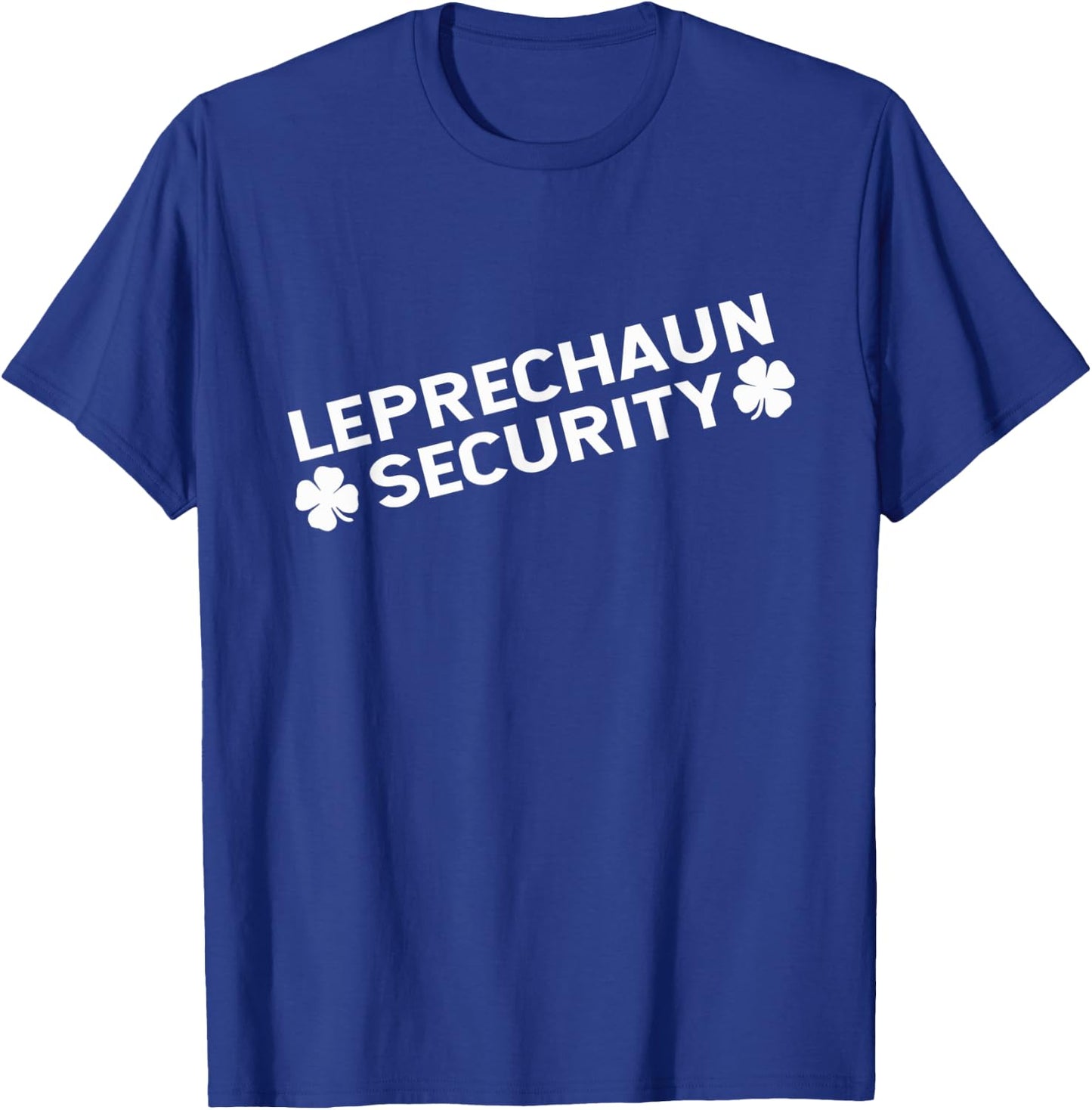 Funny St Patricks Day Irish Leprechaun Security T-Shirt - T-Shirt | Royal