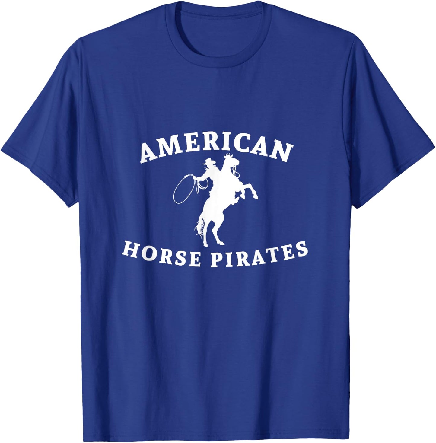 American Horse Pirates T-Shirt - T-Shirt | Royal