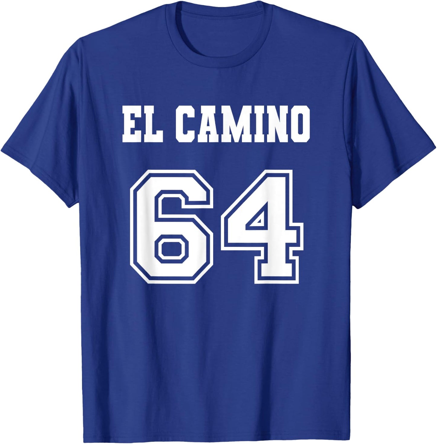 Jersey Style El Camino 64 1964 T-Shirt - T-Shirt | Royal