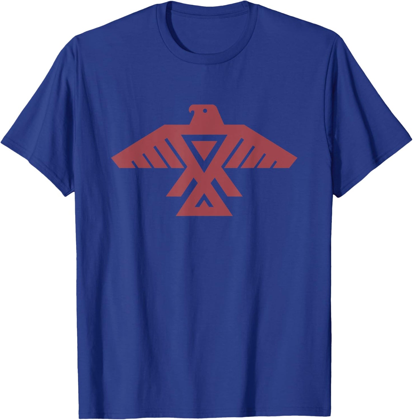 Native American Thunderbird Funny Tribal Art Gift Men Women T-Shirt - T-Shirt | Royal