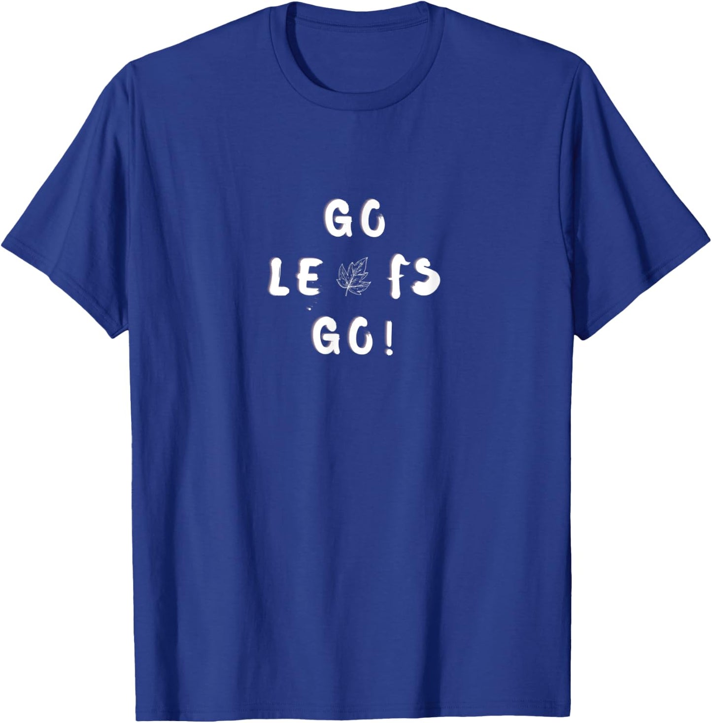 Go Leafs GO T-Shirt - T-Shirt | Royal