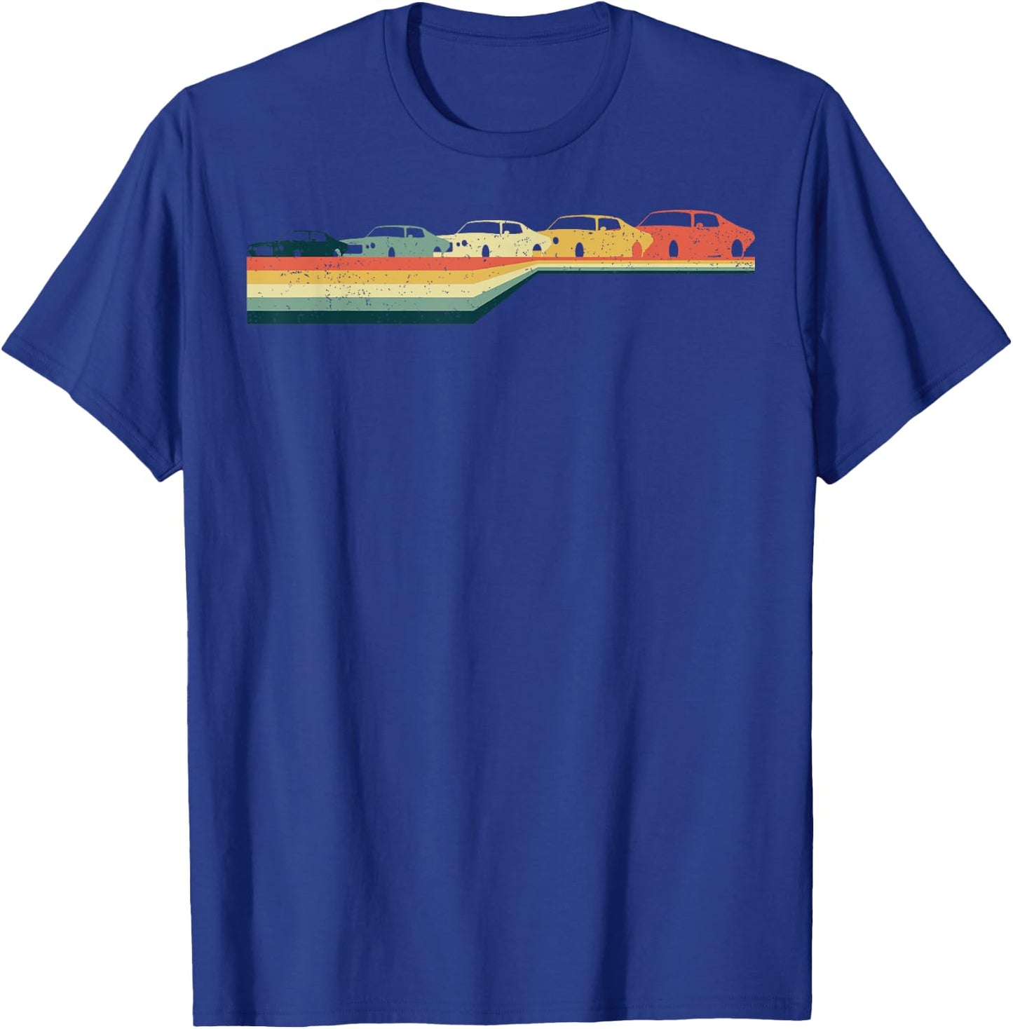 AUTOCROSS Funny Gift Vintage Retro T-Shirt - T-Shirt | Royal