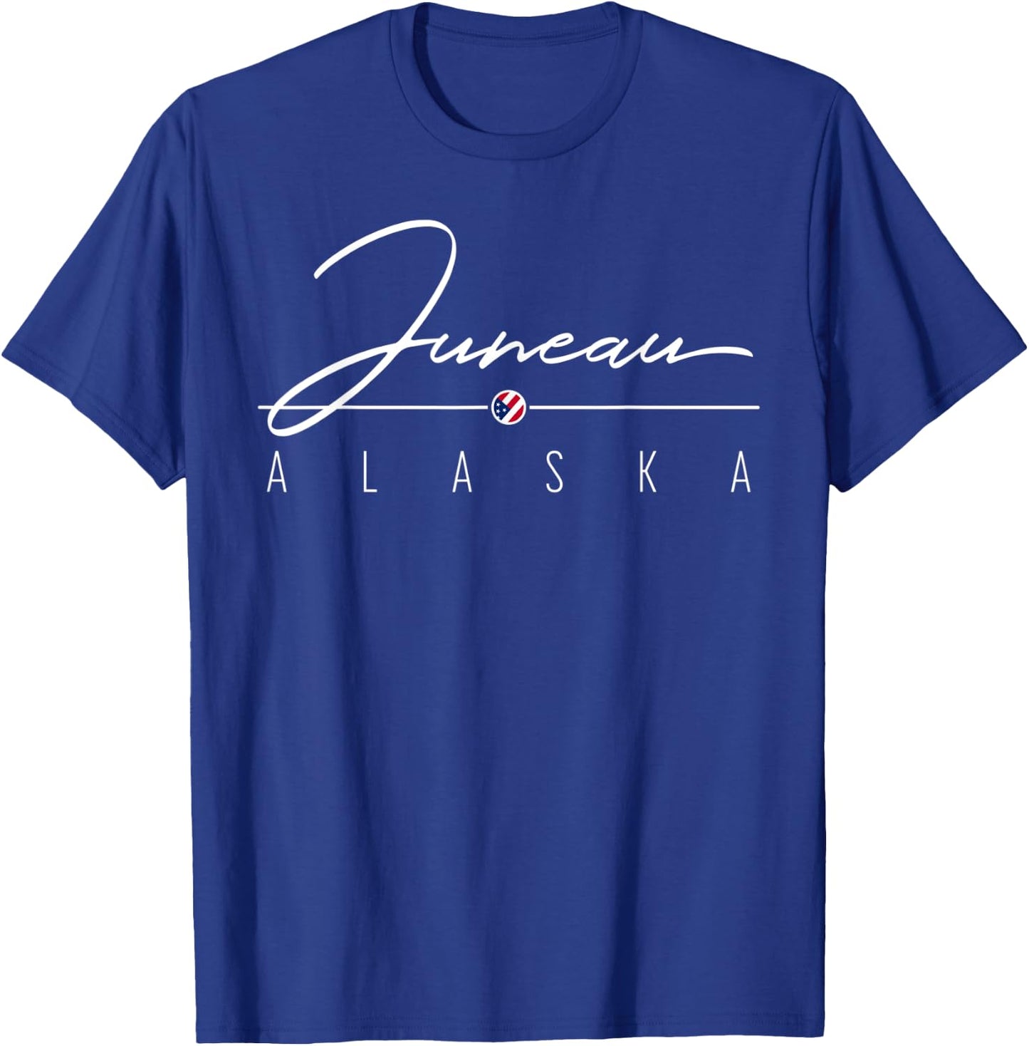 Juneau AK T-Shirt - T-Shirt | Royal