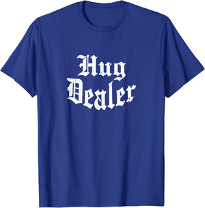 Funny Cute Sensitive Feet Hug Merchant Valentine's Day T-Shirt - T-Shirt | Royal